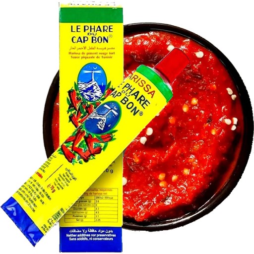 Pikantná arabská pasta Harissa 70g Cap Bon s chilli