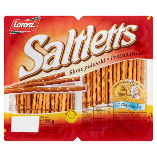 Lorenz Saltletts Slané tyčinky 250 g
