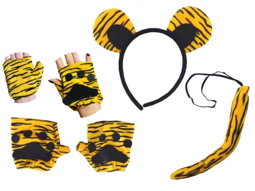 TIGER SET TIGER TAIL BAND 4 kusy