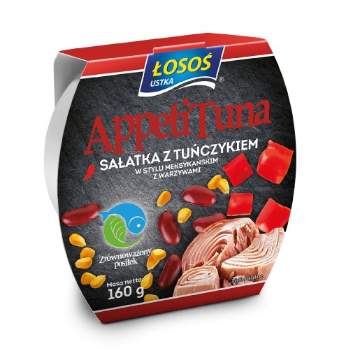 Mexický tuniakový šalát Losos Ustka