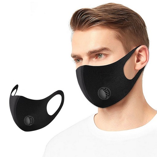 OPÄTOVNE POUŽITEĽNÁ MASKA 3D OCHRANNÁ MASKA s VENTILOM