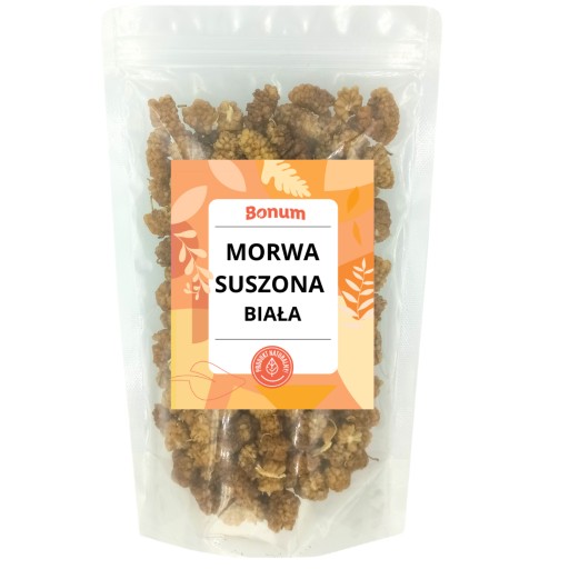 Moruša biela, sušené ovocie bez semien, natural, 250g