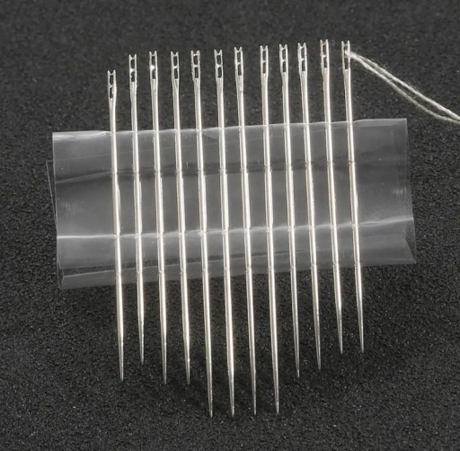 Samonavliekacie ihly na šitie EASY-THREAD HAND NEEDLE 12 kusov