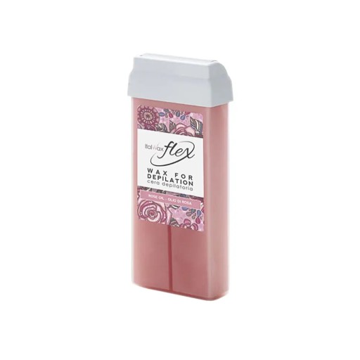 ItalWax Flex vosk na depiláciu v rolke 100 ml, ruža