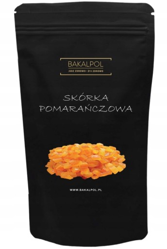 Talianska kandizovaná pomarančová kôra - 500g | Bakalpol
