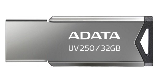 ADATA UV250 AUV250-32G-RBK kľúč 32GB USB 2.0 strieborný