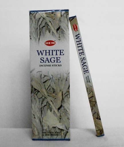 Indické vonné tyčinky White Sage, HEM