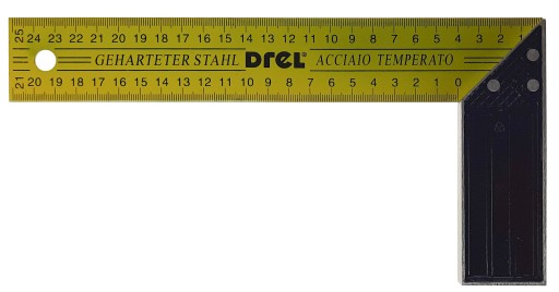 Stolársky štvorec so základňou 300 x 125 mm