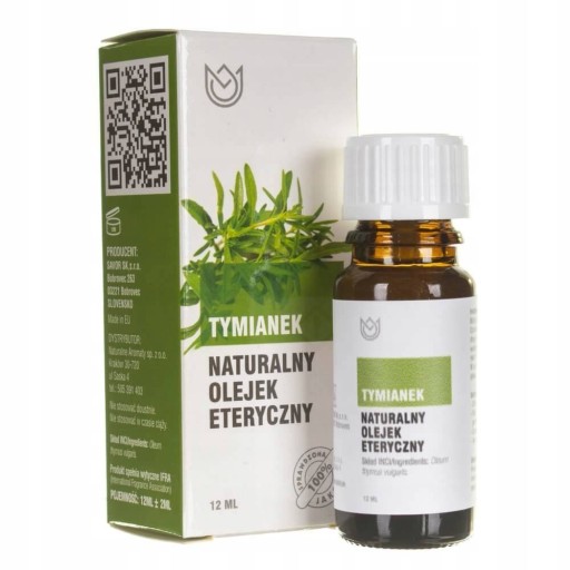 Prírodné príchute TYMIÁNOVÝ olej 100% 12ml