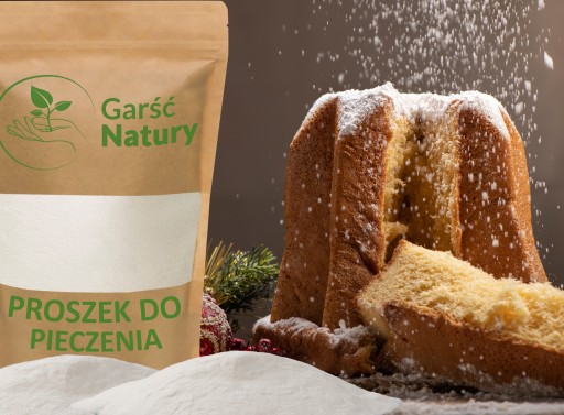 Prášok do pečiva na pečenie koláčov 100 g Prírodné BIO POĽSKO 0,1 kg