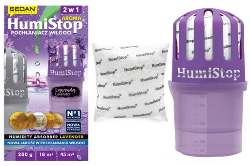 HUMISTOP ABSORPTOR VLHKOSTI AROMA LEVANDUĽOVÁ VÔŇA