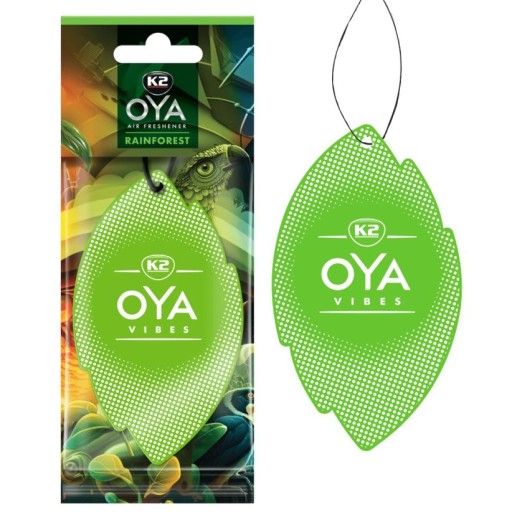 K2 Oya Vibes osviežovač auta dažďový prales vôňa Pendant