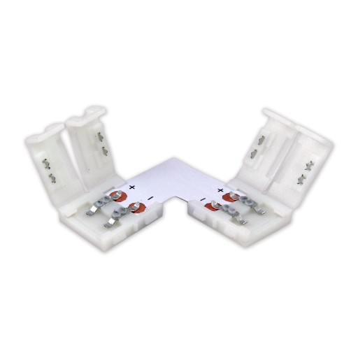 10mm L-typ lomený LED konektor 2368 ilove.osvetlenie