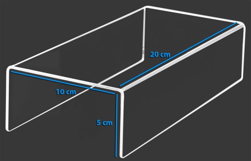 STOJAN STOJAN DISPLEJ STEP PLEXI 200mm