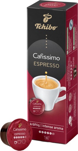 TCHIBO CAFISSIMO ESPRESSO INTENZÍVNA AROMA 10 KAPSULÍ