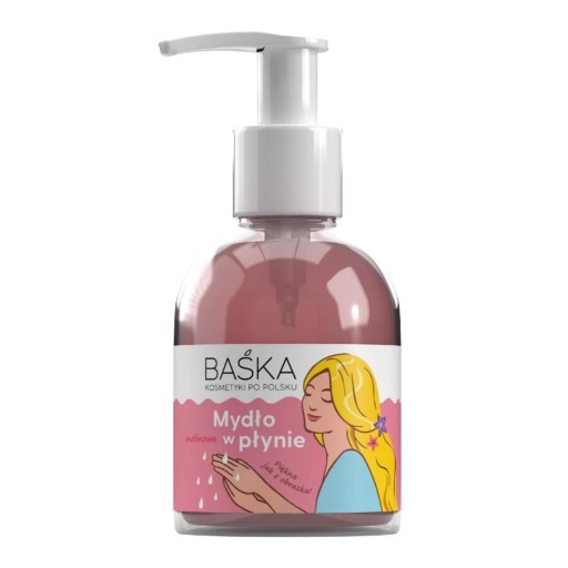 BAŚKA TEKUTÉ MYDLO 250ML MALINA