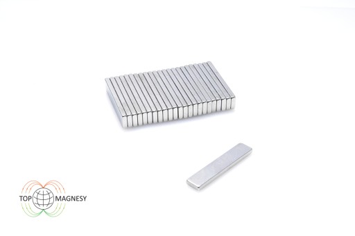 Neodymový tanierový magnet MPŁ 30x6x2 N38 10 ks.