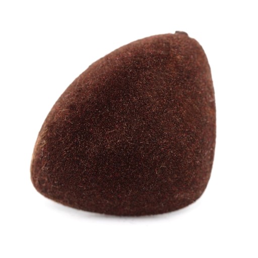 HNEDÝ SEMIŠOVÝ MASKOT NOS 40 mm