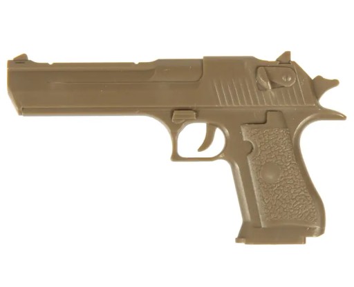 VELCRO PATCH DESERT EAGLE COYOTE GUN