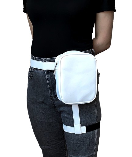 Kožená kabelka, messenger bag, retro popruh