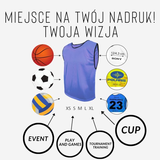 Futbalový reklamný štítok Tričko Training XS
