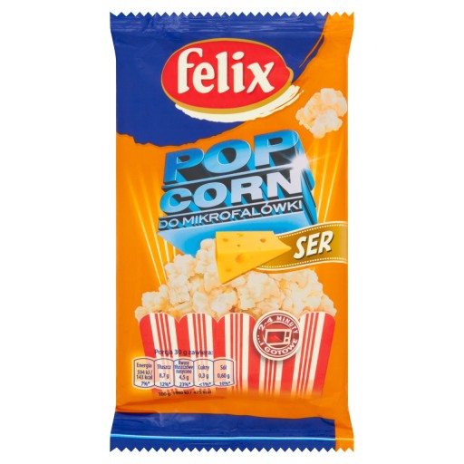 Felix Popcorn so syrovou príchuťou do mikrovlnky 90g