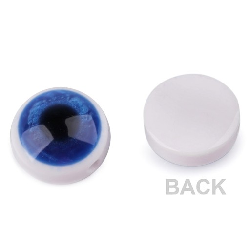 VYŠÍVANÉ OČI MODRÉ 13 mm