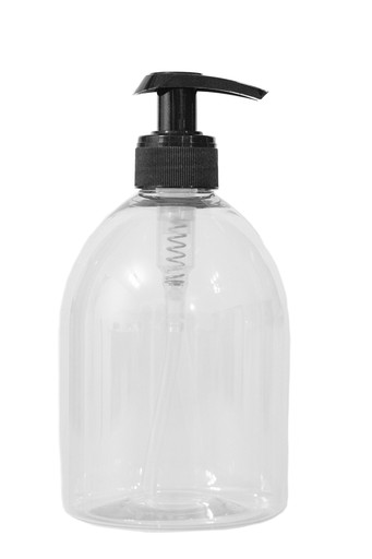 PET fľaša s dávkovačom mydla 500 ml 1 ks.