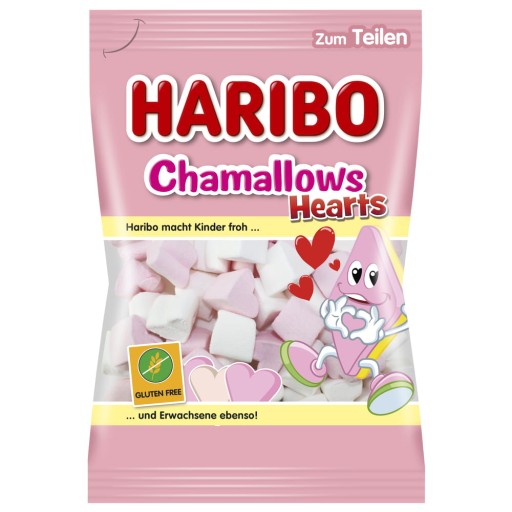 Haribo Chamallows Hearts Marshmallows 200g