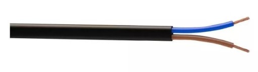 Lankový kábel, dvojžilový, 2 x 0,75 mm, 300 cm, 3 m