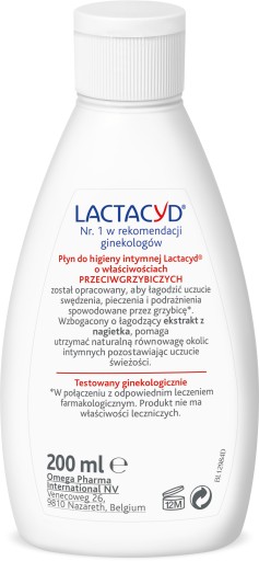 LAKTACIDOVÉ VLASTNOSTI. Antifungálna kvapalina 200 ml