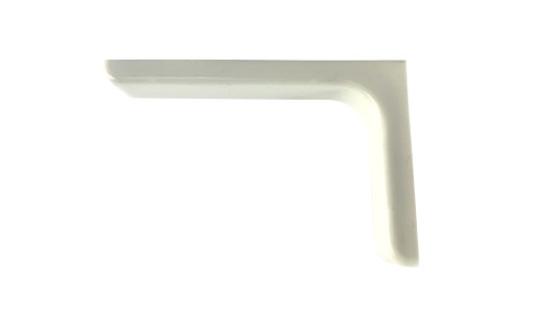 LEO držiak police 12cm biely 2 ks