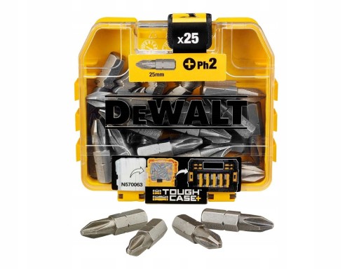 Sada 25 bitov DeWalt DT71522 Tough Case