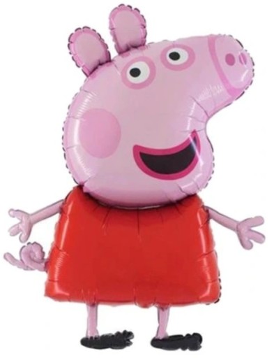 Peppa Pig fóliový balón 90 cm Narodeniny 1.-9