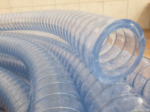 Nasávacia hadica z PVC potravinárskej kvality 10, vystužená na striekanie