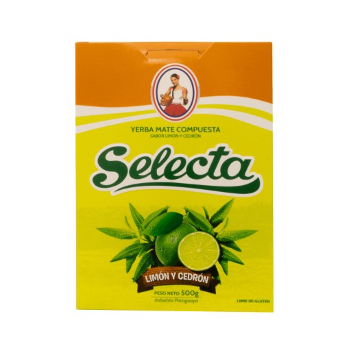 Yerba Mate 0,5kg SELECTA CEDRON LIMON 500g BYLINK