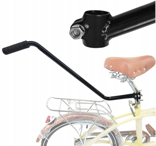 PUSH GUIDE NÁRUČKA BICYKLA UČENIE JAZDY
