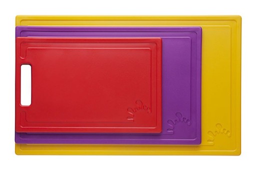PLASTOVÁ KUCHYNSKÁ DOSKA SPLASH MALÝ 24,5x16 MIX