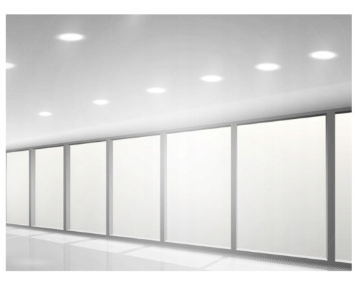 Halogénové SLIM 6W okrúhle stropné LED svietidlo