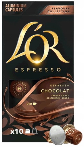Kapsule pre Nespresso LOR Chocolate 10 kusov