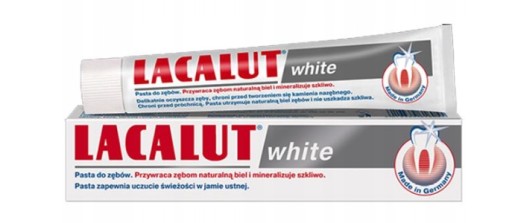 Lacalut Biela zubná pasta 75 ml