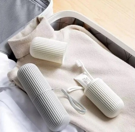 CASE CONTAINER TRAVEL Organizer na zubnú kefku, zubnú pastu, žiletku Sza