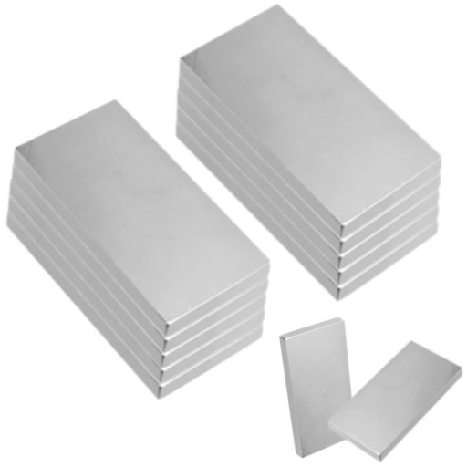 M3 SILNÉ NEODYMIOVÉ MAGNETY 10 ks 10x5x1 mm