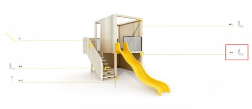 KP8 TESÁRSKA UHOLOVÁ INŠTALÁCIA 145x70x90x2,5