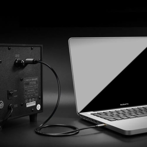 Aux Audio KÁBEL Malý konektor Veľký konektor 3,5 až 6,35