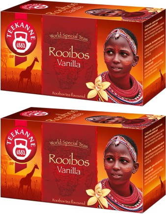 Teekanne Rooibos Vanilkový bylinkový čaj 20 ks x2