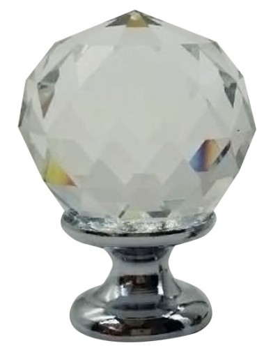 KRYŠTÁLOVÁ RÚČKA RÚČKA 50mm CRYSTAL