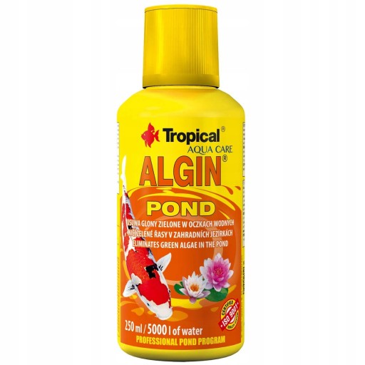 TROPICAL ALGIN POND 250ML EFEKTÍVNE ODSTRAŇUJE RIASY