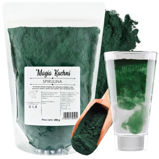Spirulina POWDER 200g Morské riasy prášok