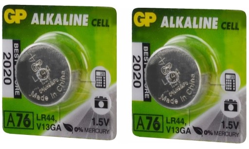 ALKALICKÉ BATÉRIE Laserový kolimátor GP LR44 AG13